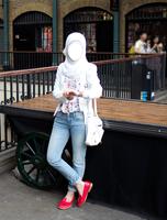 Hijab Selfie Photo Montage تصوير الشاشة 1