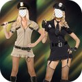 Police Women Photo Montage
