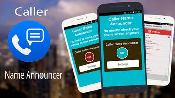 True Caller Name Annoncer Cartaz