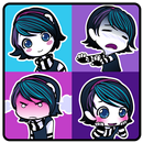 Anna Blue - Chat Stickers APK