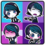 Anna Blue - Chat Stickers