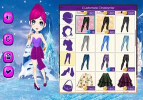 Anna And Elsa Dress Up Game स्क्रीनशॉट 1