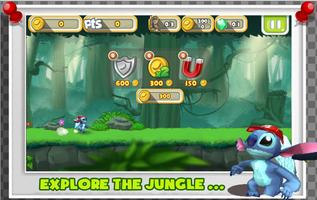 3D The Blue Adventures Rush Lilo the Jungle poster