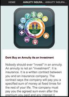 Annuity Insurance screenshot 1