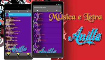 Música e Letras Anitta الملصق