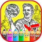 ColorMe - Football Star Coloring Book icon