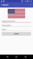 پوستر Lobbyist Lookup