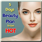 5 Days Beauty Plan to Get Hot: you're worth it. آئیکن