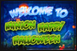Minion Happy Halloween Game Affiche