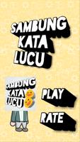 SAMBUNG KATA LUCU Affiche