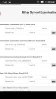 Bihar Board Exam Result 2018 captura de pantalla 3