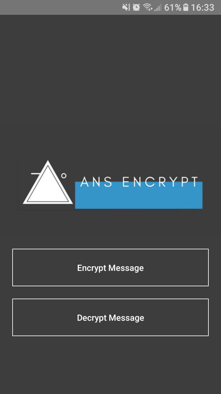 Encrypt message