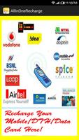 Mobile Recharge All In One plakat