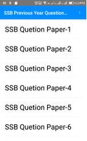 SSB SI ASI Previous Papers Pdf скриншот 1