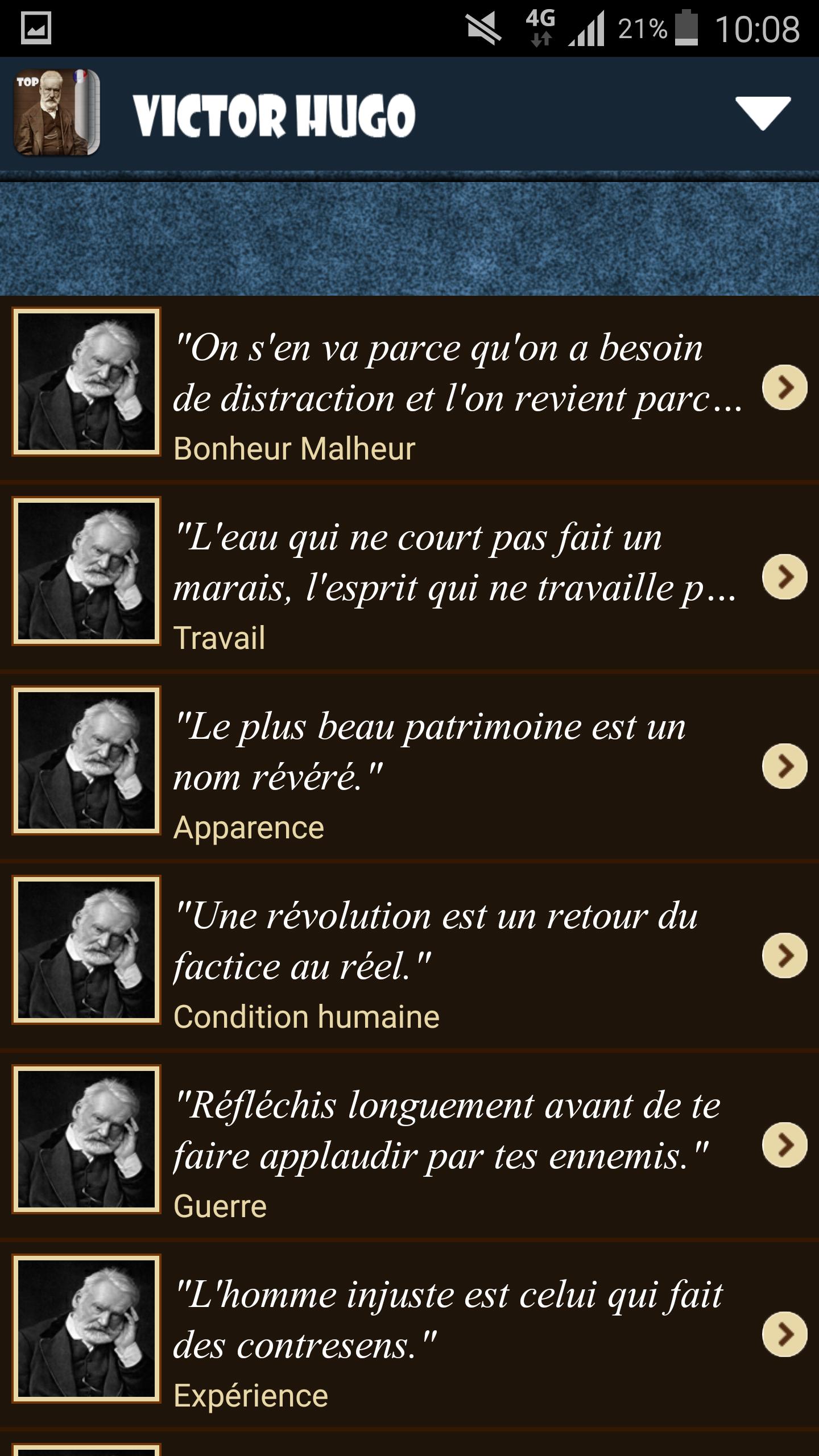 773 Citations Victor Hugo For Android Apk Download