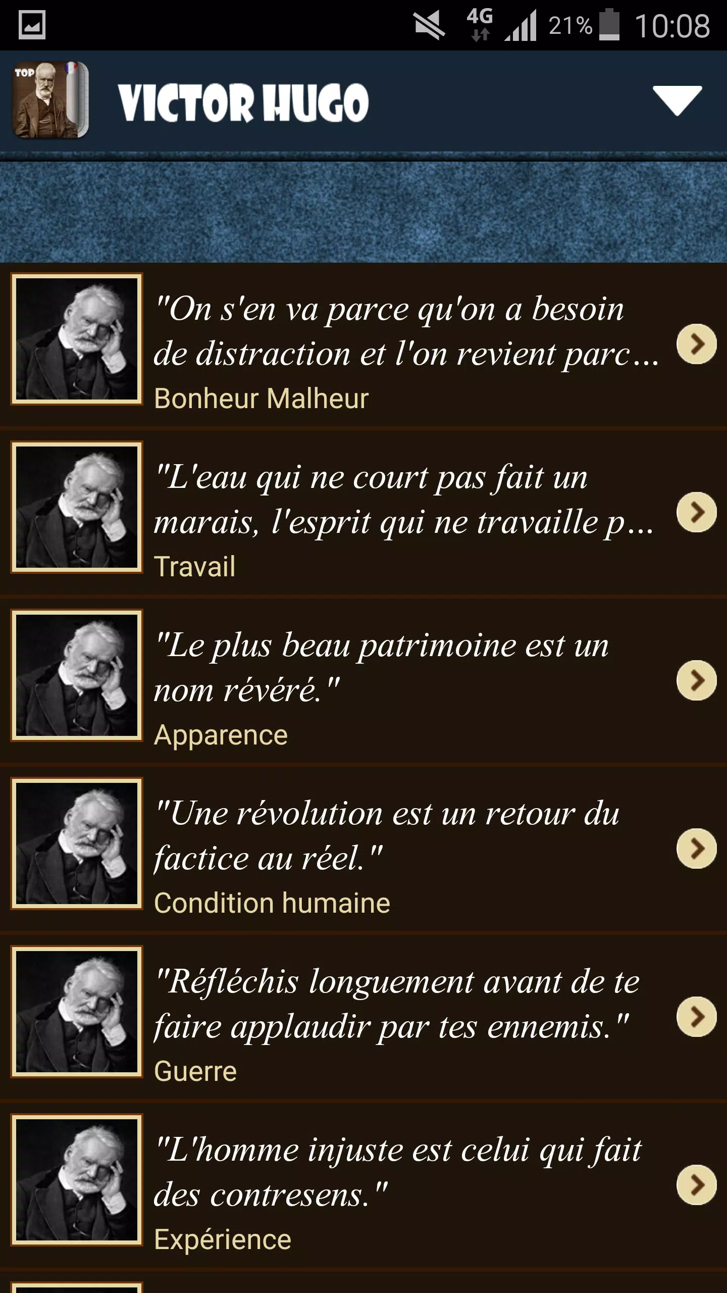 773 Citations Victor Hugo For Android Apk Download