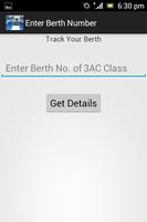 Indian Rail Seat/Berth Locator screenshot 1