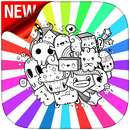 Doodle Art Coloring Page - Easy APK