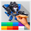 Coloring Robot Trans Characters APK