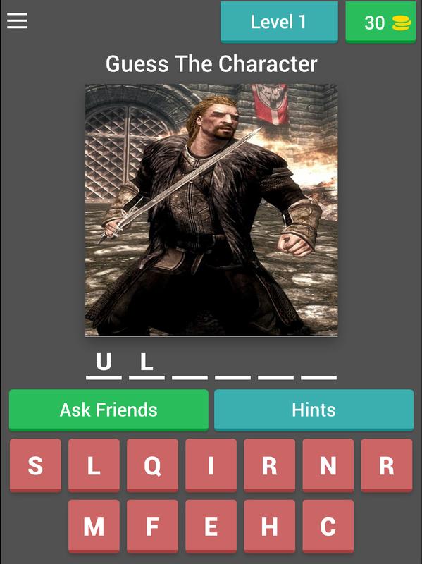name the skyrim quiz for android apk download