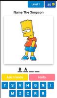 Guess The Simpsons Quiz Affiche
