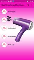 Hair Dryer Sound for Babies Suara Pengering Rambut 포스터