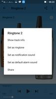 برنامه‌نما Ringtones Ericsson R520 عکس از صفحه