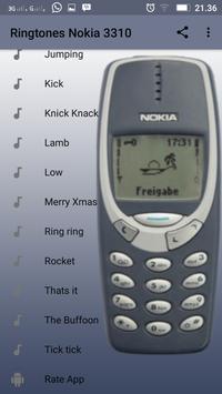 Ringtones Nokia 3310 screenshot 1