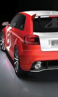 Wallpaper Audi A3 poster