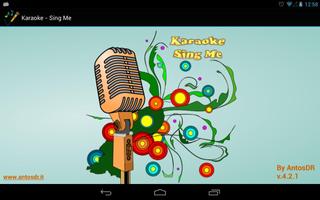 Karaoke - Sing Me (Free/Lite) Affiche