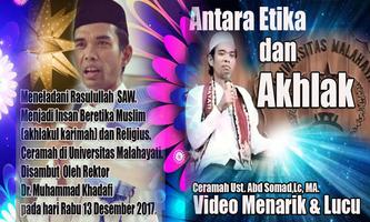 Antara Etika dan Akhlak Kajian Ust. Abd Somad ภาพหน้าจอ 2