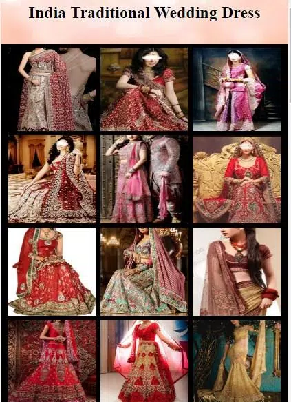 Descarga de APK de India vestido de novia tradicional para Android Descarga de APK de India vestido de novia tradicional para Android