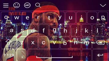 carmelo anthony keyboard poster