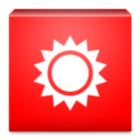 Red Screen Flashlight icône