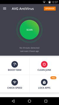AVG AntiVirus FREE for Android Security 2018 poster