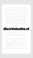Discriminatie melden poster