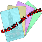 English with Words icône