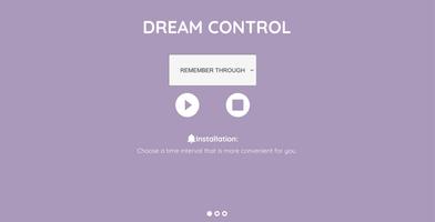 پوستر Dream Control