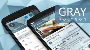 Diary - Polygon theme ảnh chụp màn hình 1