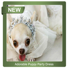 Adorable Puppy Party Dress ไอคอน