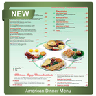 American Dinner Menu icône