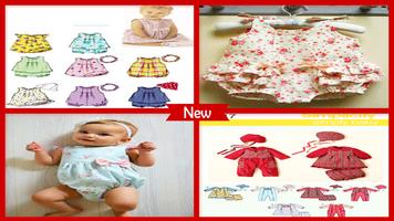 Baby Romper Sewing Pattern Affiche