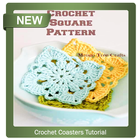 Crochet Coasters Tutorial أيقونة