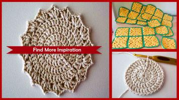 Crochet Coasters Tutorial Ekran Görüntüsü 1