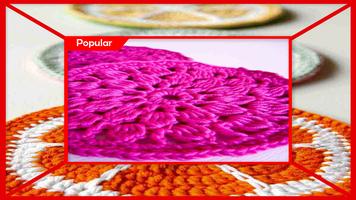 Crochet Coasters Tutorial اسکرین شاٹ 3