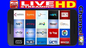 TV Indonesia - Saluran TV Indonesia Terlangkap 海報