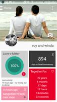 Lovers counter for couples পোস্টার