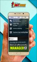 Guide For Champion Manager 17 تصوير الشاشة 3