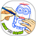 How To Draw Cartoons 2017 أيقونة