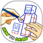 How To Draw Minecraft 2017 आइकन